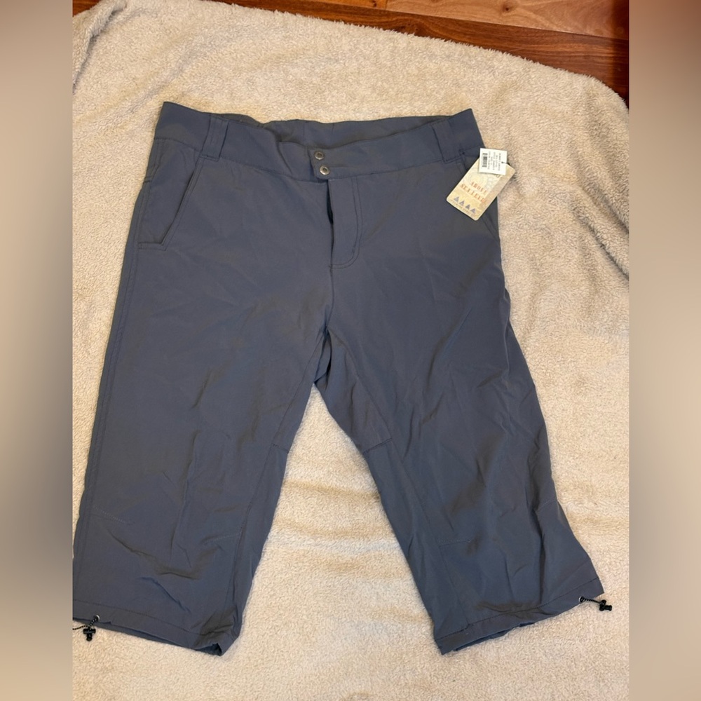 Gray Capri Pants